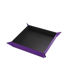 Gamegenic Magnetic Dice Tray Square Black/Purple